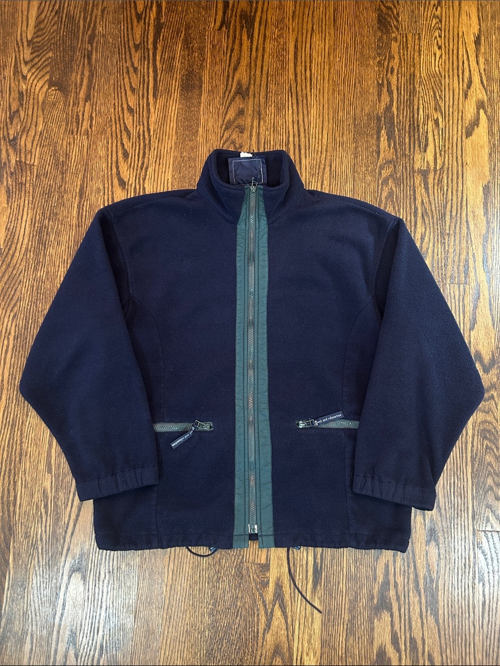 Vintage 90s Zip Up Fleece Sweater
